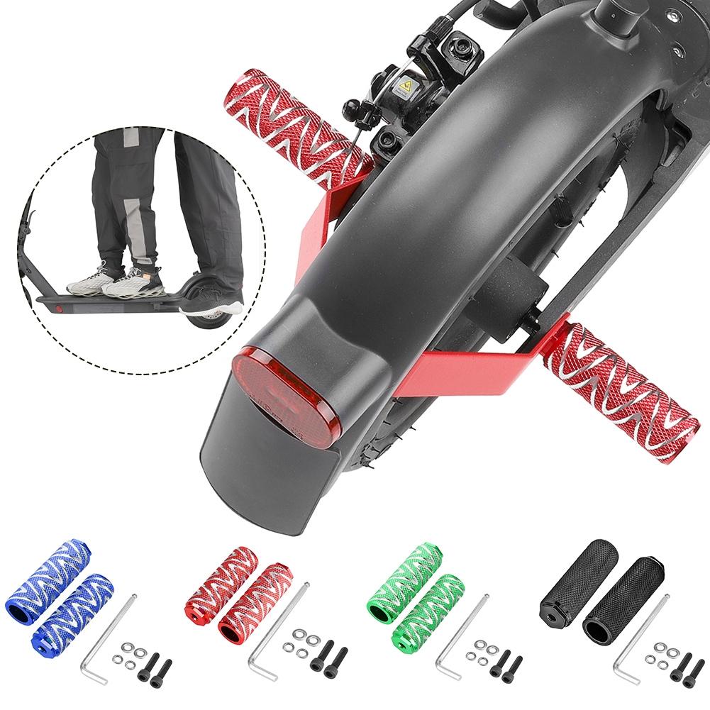 Rear Foot Pegs For Xiaomi M365 Electric Scooter - Red