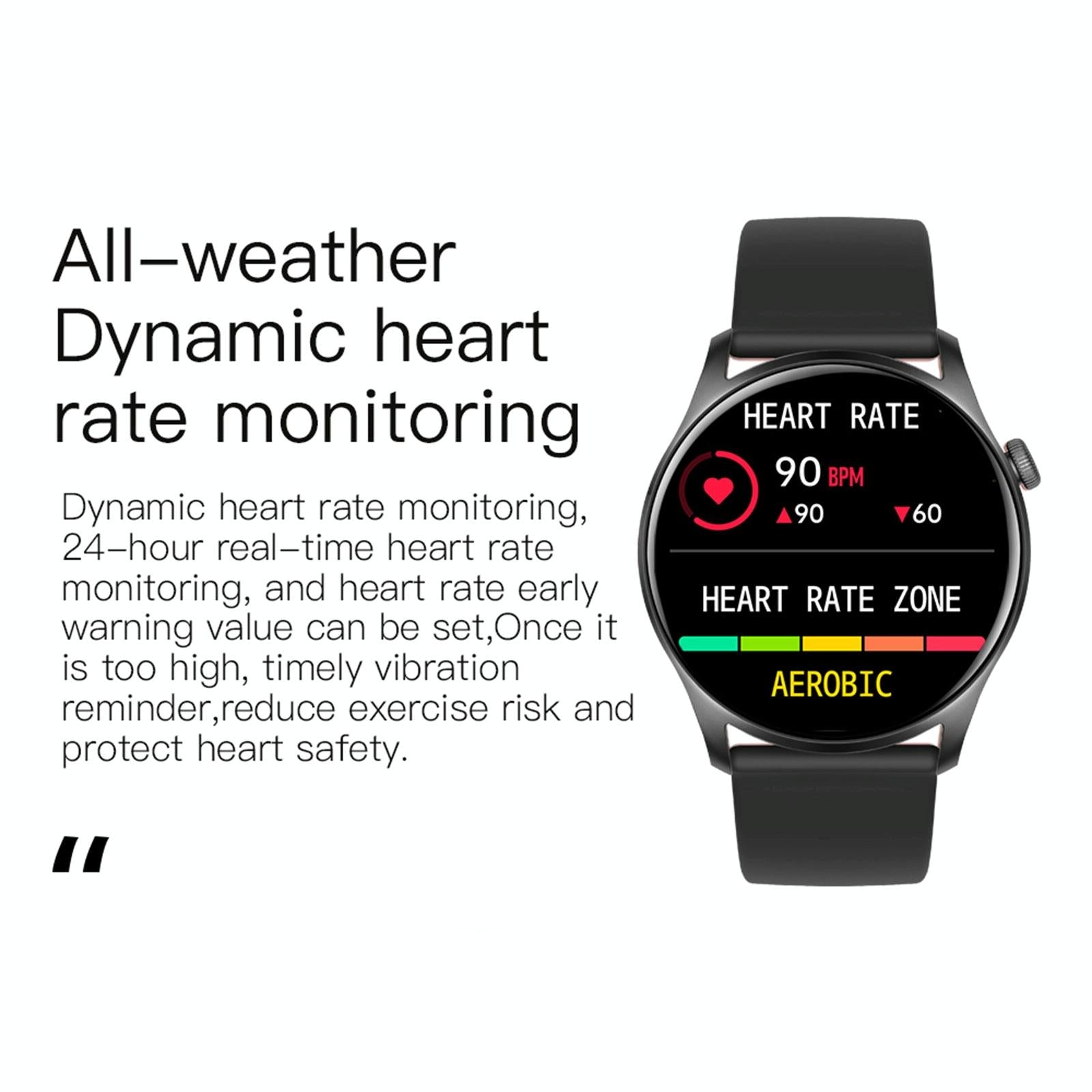 Smart Wristband With Sleep And Heart Monitoring - Orange