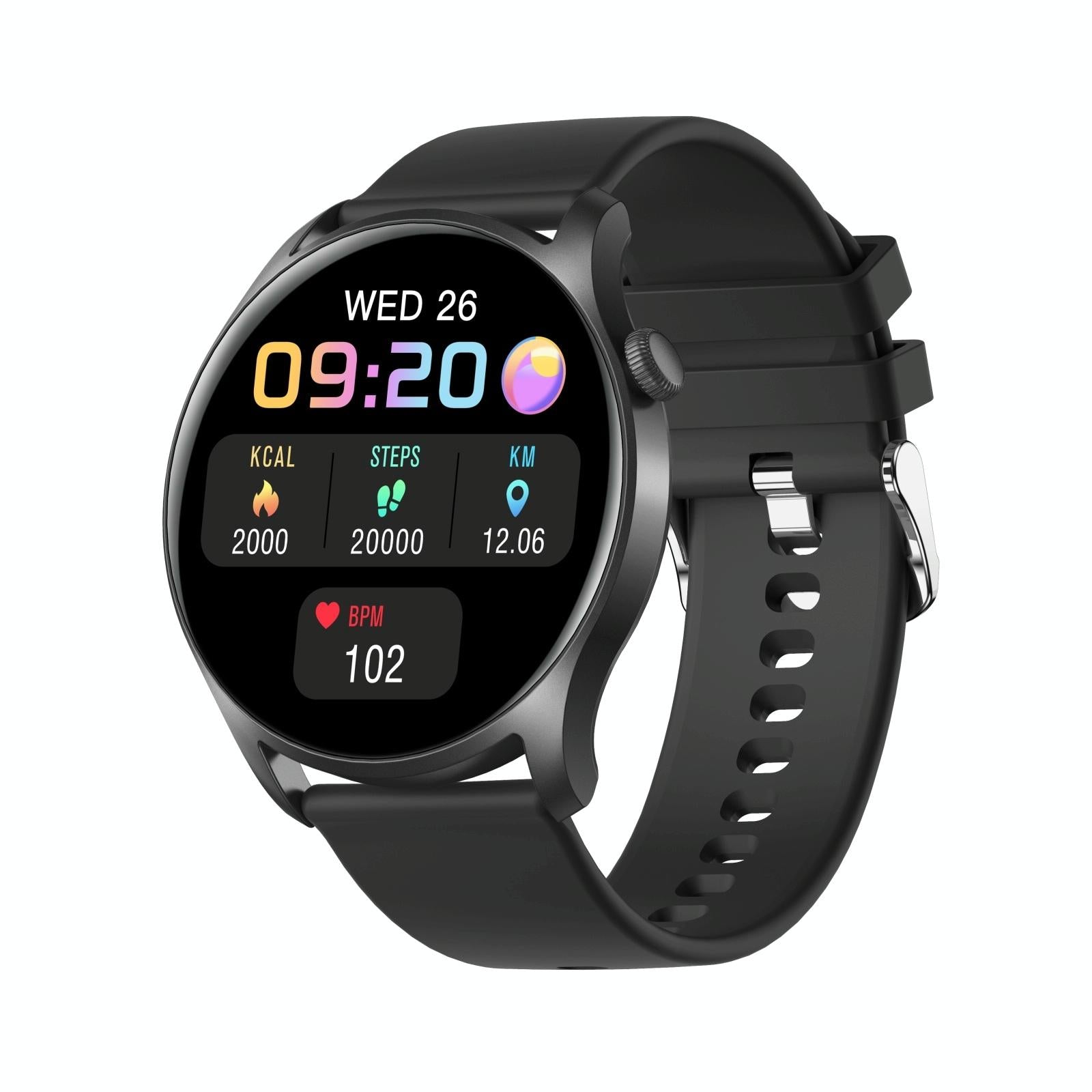 Smart Wristband With Sleep And Heart Monitoring - Orange