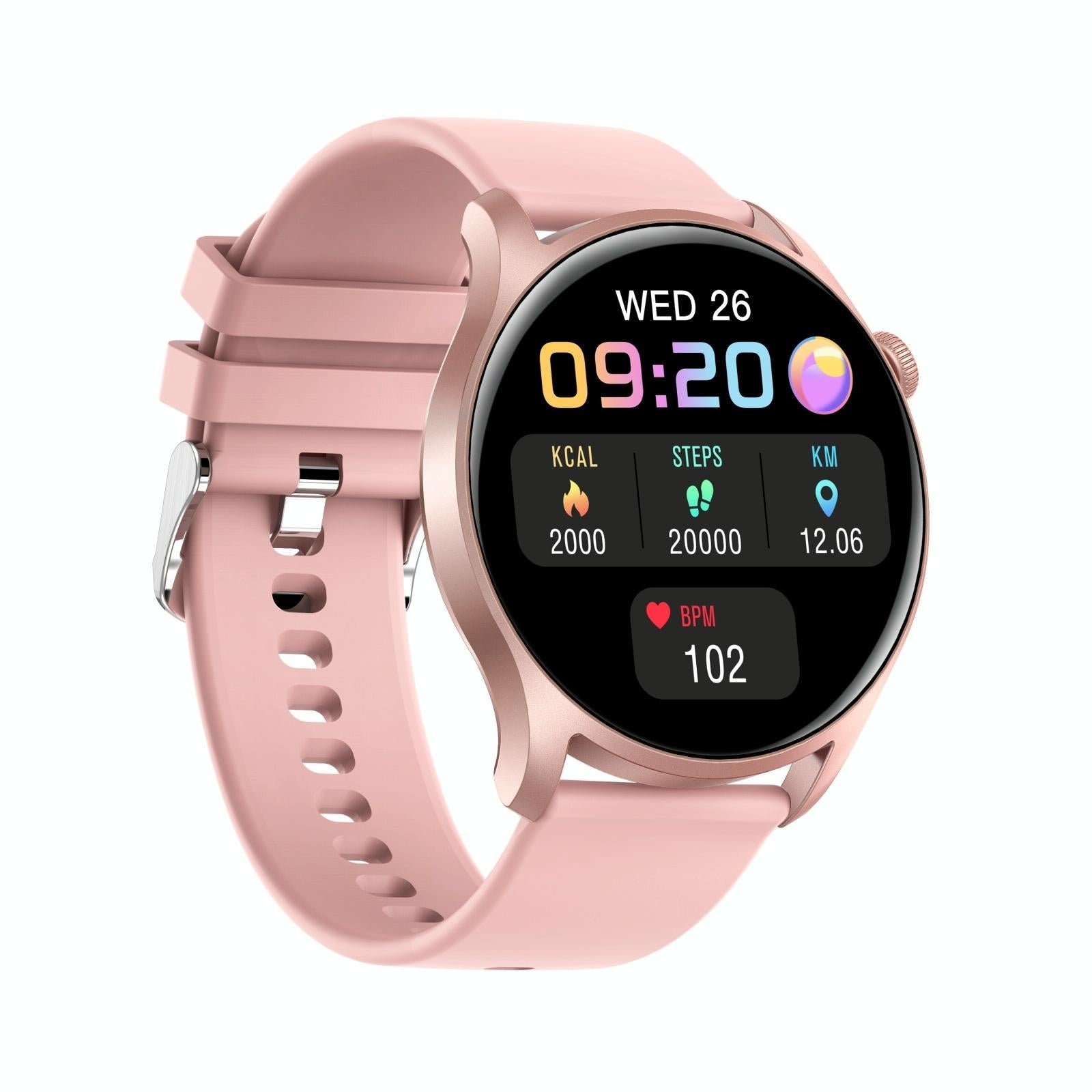 Smart Wristband With Sleep And Heart Monitoring - Orange
