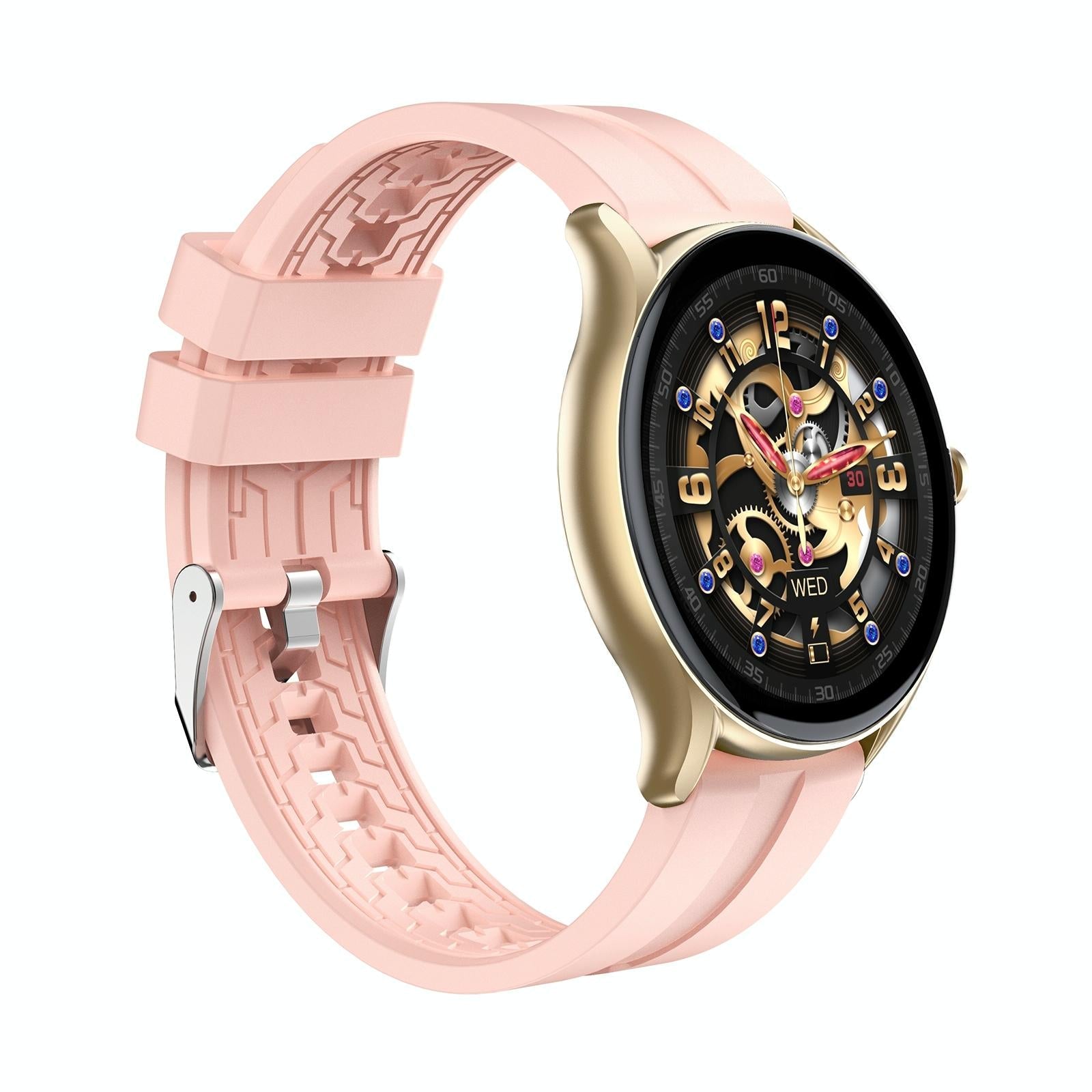 Smart Wristband With Sleep And Heart Monitoring Options - Rose Gold