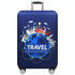 Protective Luggage Cover - Durable Elastic Anti-Dust - Small Size - European Sights