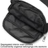 Waterproof Nylon Chest Bag For Outdoor Sports Running Mobile Phone Pocket - Pink