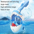 Full Dry Cartoon Kids Diving Mask For Snorkeling - Shark Blue