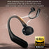 Wireless Half In-ear Sports Earphones - Black