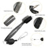 Complete Golf Club Cleaning Brush Set - Ball Slot - Black