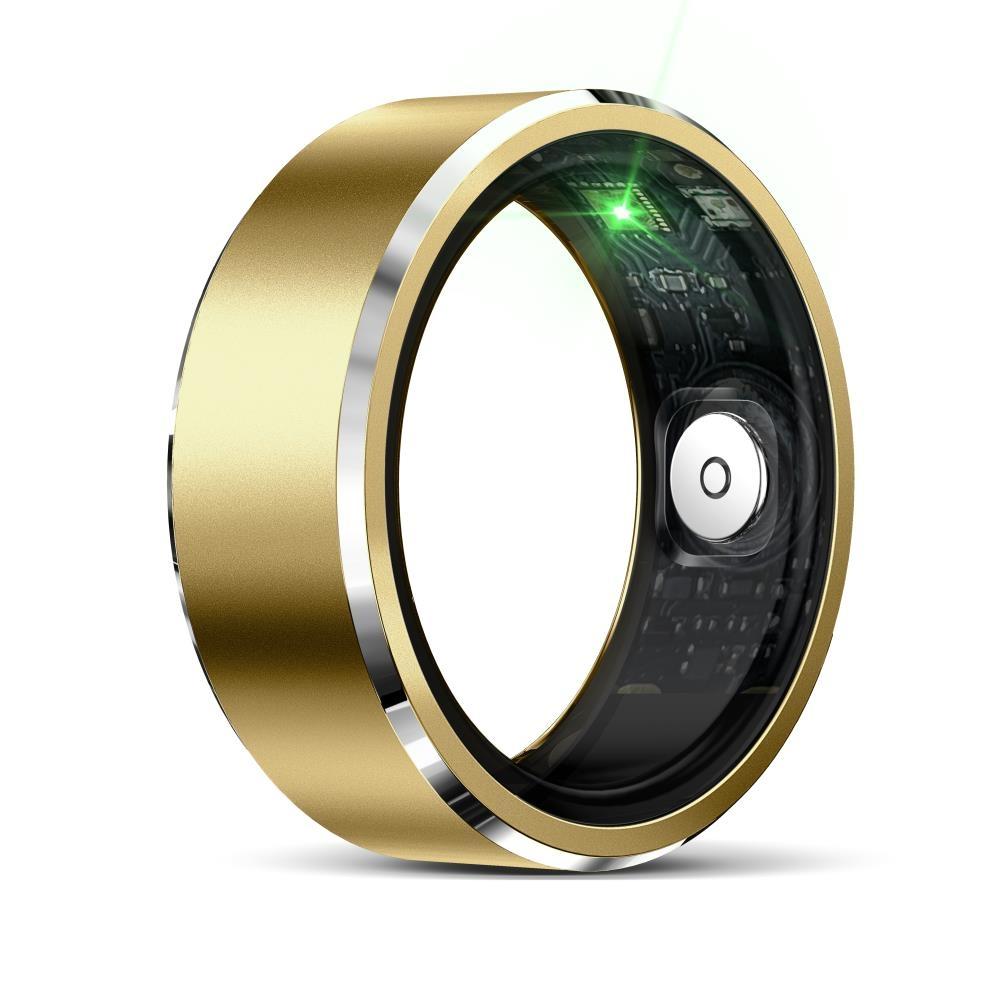 Smart Ring For Health Monitoring & Multiple Sports Modes - Size 11 - Gold