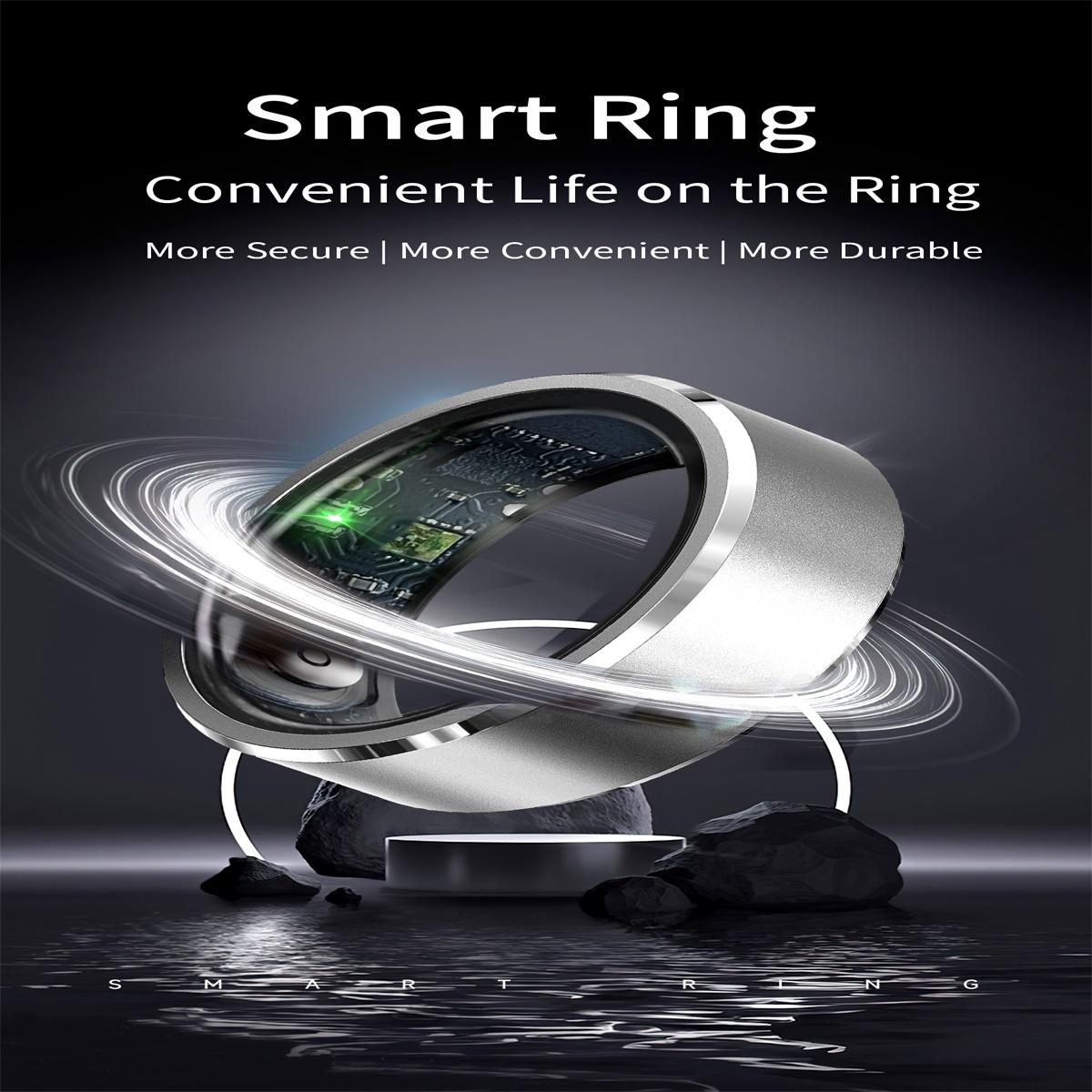 Smart Ring For Health Monitoring & Multiple Sports Modes - Size 11 - Gold