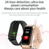 Bluetooth Smart Bracelet With Hd Screen - Rose Gold