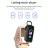 Bluetooth Smart Bracelet With Hd Screen - Rose Gold