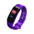 Smart Bracelet With Call Reminder Hr / Bp Monitoring Sleep / Sedentary Tracking And Remote Control - Black