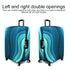 Protective Elastic Luggage Covers - 25-28 Inch - Resistant To Abrasion And Dust - Blue Ripple