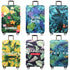 Stretchy Luggage Dust Cover - Durable & Protective - Size L - Tropical Palm - Xl