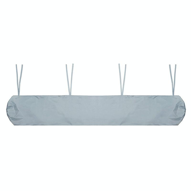 Waterproof Retractable Roller Blind Awning Cover - 4.5m Length Dustproof Protection - Black