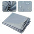 Waterproof Retractable Roller Blind Awning Cover - 4.5m Length Dustproof Protection - Black