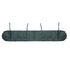 Waterproof Retractable Roller Blind Awning Cover - 4.5m Length Dustproof Protection - Black