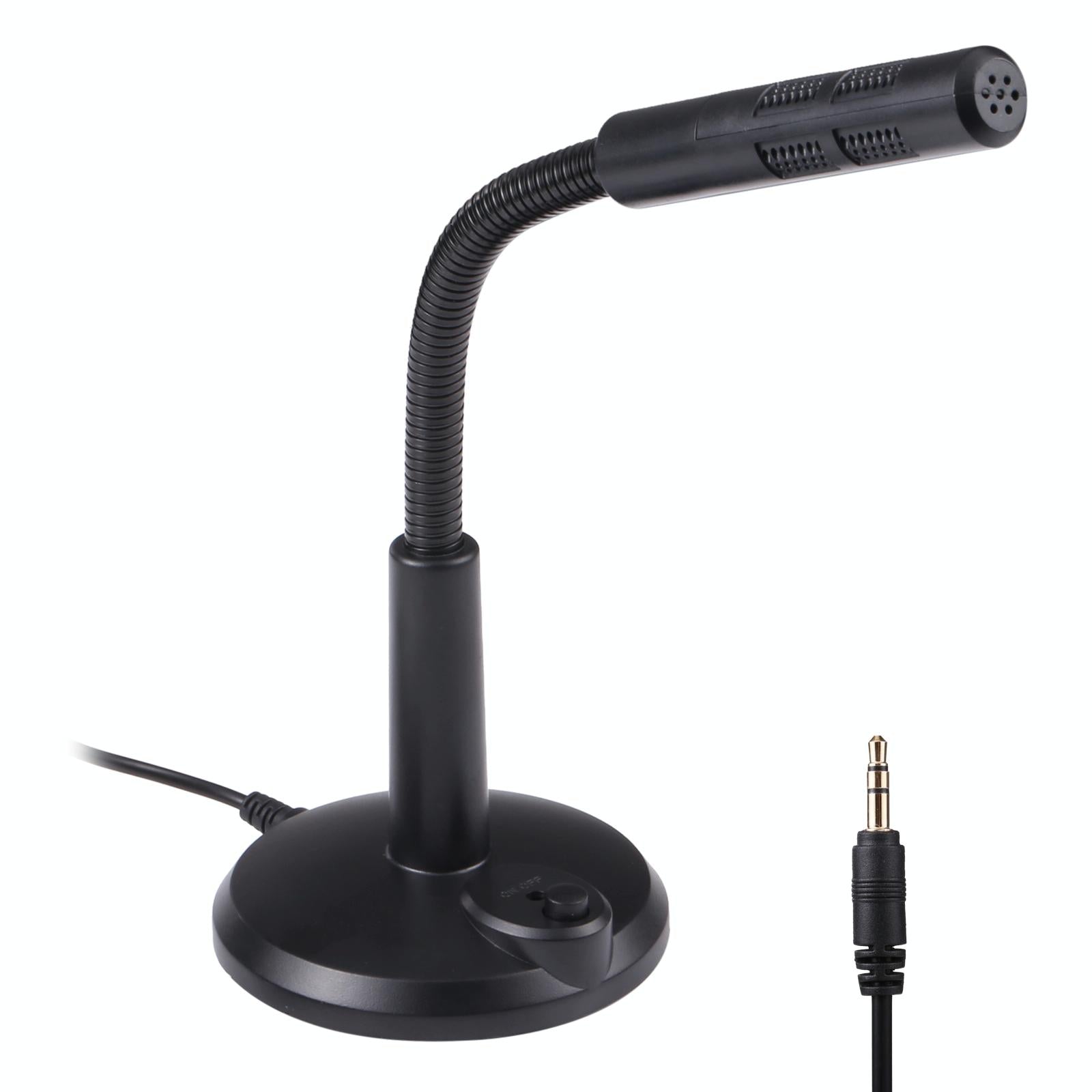 Drive-Free Computer Microphone - 3.5Mm Plug Black 3.5M