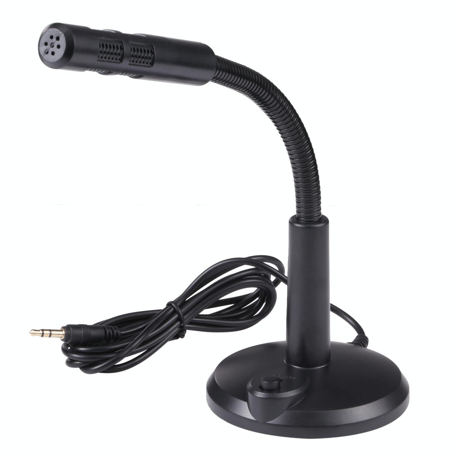 Drive-Free Computer Microphone - 3.5Mm Plug Black 3.5M