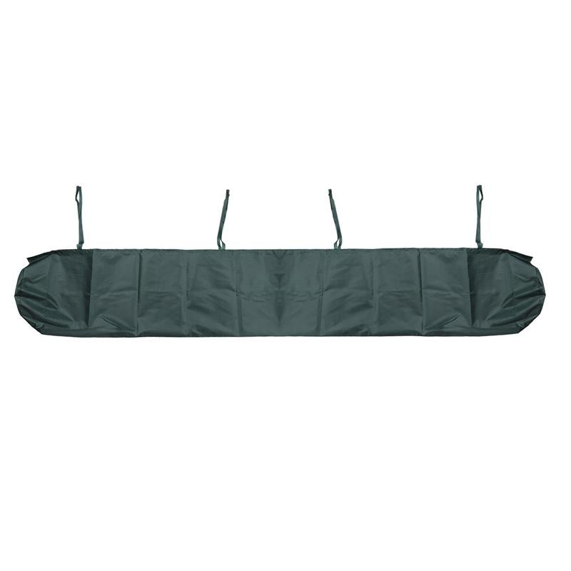 Waterproof Retractable Canopy for Outdoor Patio - 5m Size - Green