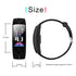Waterproof Tft Smart Bracelet With Call / Heart / Sleep / Sedentary / Bp Monitoring - Black