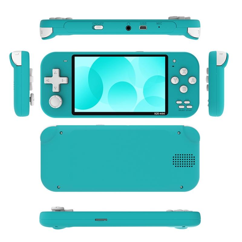 Street Fighter Handheld Console - Nostalgic Gaming - Gray