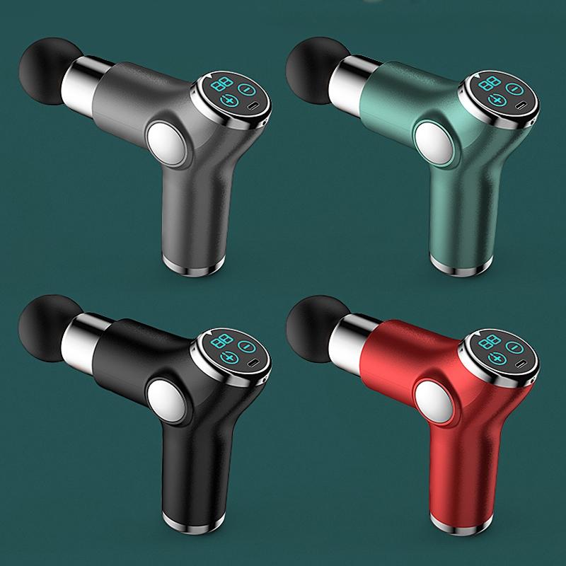 Compact Muscle Massage Gun For Relaxation - Red