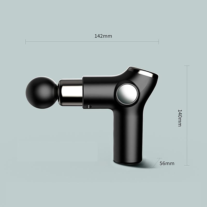 Compact Muscle Massage Gun For Relaxation - Red