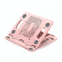 Adjustable Laptop Cooling Stand - Foldable Design - Pink