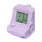 Mini Arcade Game Keychain - Portable Building Block Toy - Purple