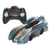 Electric Remote Control Wall Climbing Car for Kids - Mini Toy - Blue Break Handle Rc Edition