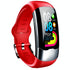 Smart Bracelet With Heart Rate And Blood Glucose Monitoring - Tft Hd - Red