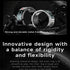 Smart Ring Hand Gestures Health Monitoring Sports Modes Size 12 - Silver