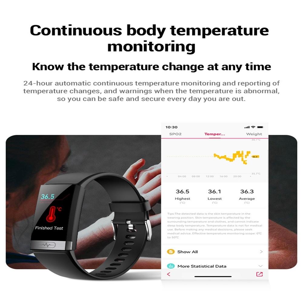 Smart Watch With Heart / Bp / Oxygen / Glucose Monitoring Available - Purple