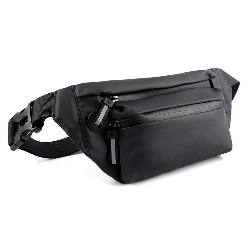 Multi Function Outdoor Sport Waist Bag Crossbody For Mobile Phones - Silver