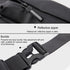 Multi Function Outdoor Sport Waist Bag Crossbody For Mobile Phones - Silver