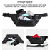 Multi Function Outdoor Sport Waist Bag Crossbody For Mobile Phones - Silver