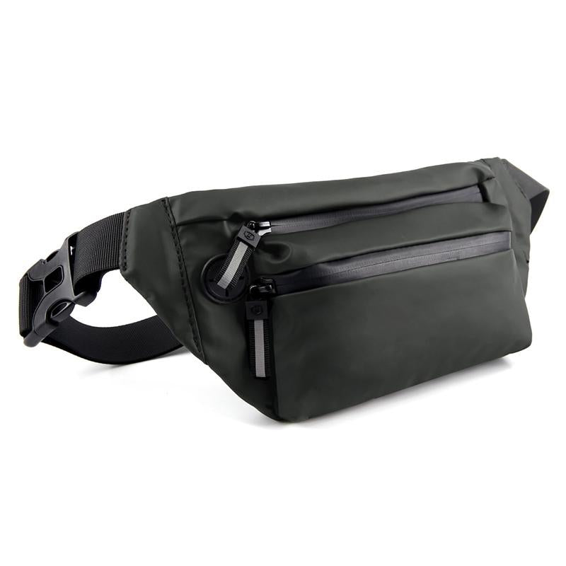 Multi Function Outdoor Sport Waist Bag Crossbody For Mobile Phones - Silver