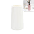 Creative Plastic Vase for Modern Decor - Simple Design - Milk White