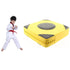Thickened Square Boxing Wall Target - Magic Stickers - 40X40X10 - Orange Black