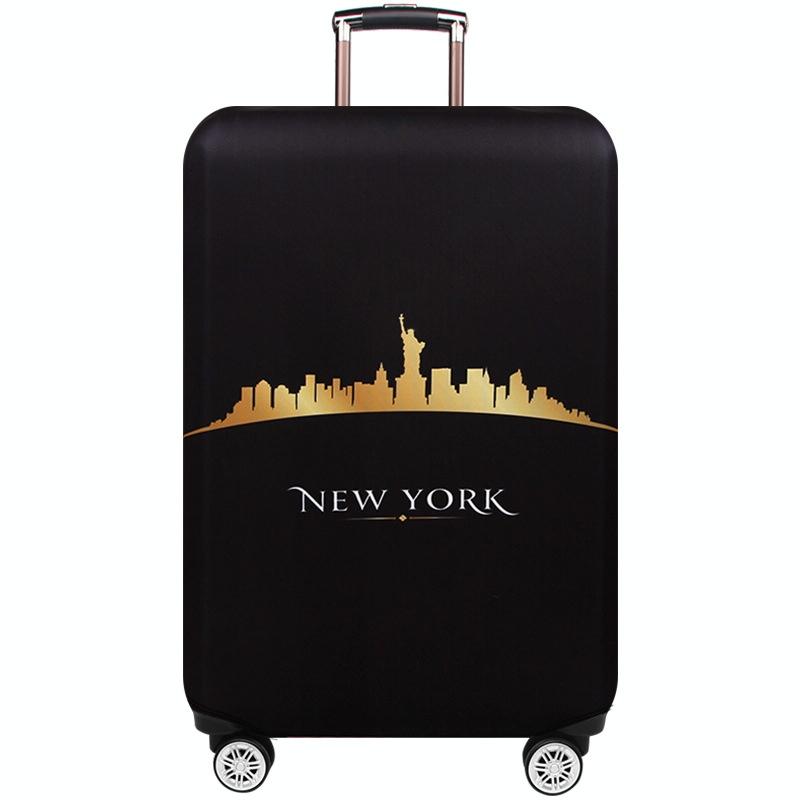 Thickened Luggage Cover - Elastic Wear-Resistant Anti-Dust Protection - Size L - Happy Planet