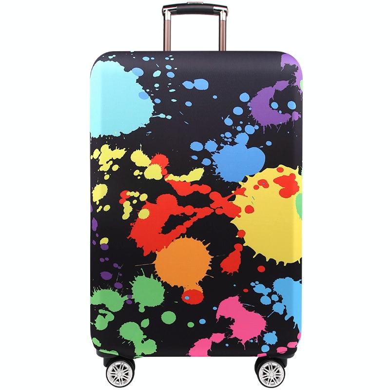 Thickened Luggage Cover - Elastic Wear-Resistant Anti-Dust Protection - Size L - Happy Planet