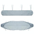 Waterproof Retractable Canopy for Outdoor Patio - 3m Size - Grey