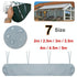 Waterproof Retractable Canopy for Outdoor Patio - 3m Size - Grey