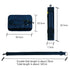 Portable Golf Bag for Cues - Handbag - Green