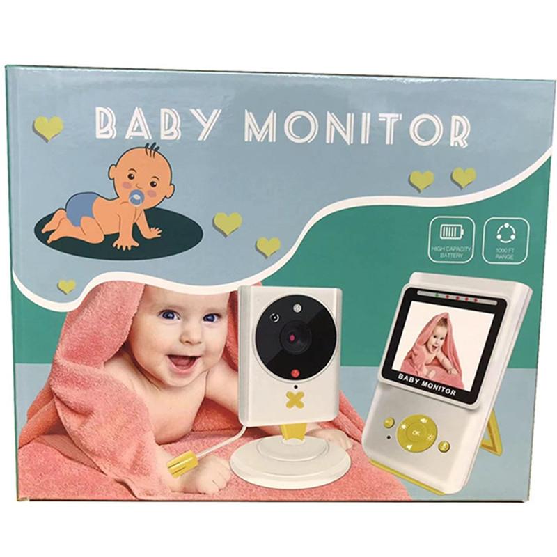 Wireless Baby Monitor With 2.4 Surveillance Camera - Yellow