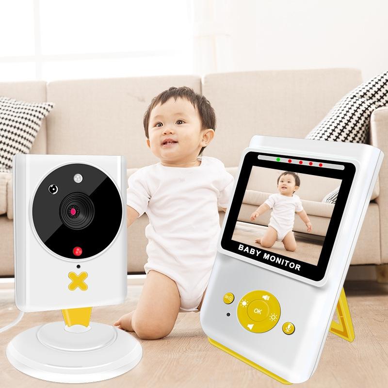 Wireless Baby Monitor With 2.4 Surveillance Camera - Yellow