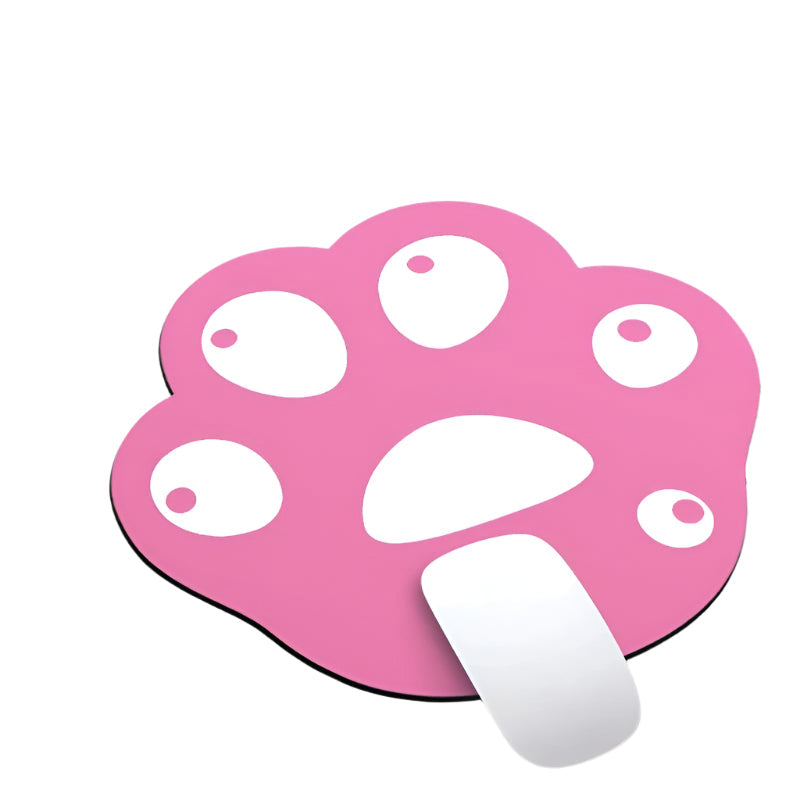 3 Piece Cute Cartoon Cat Claw Mouse Pad Set 280 X 250 X 3Mm - Light Blue