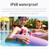 Smart Fitness Bracelet With Bluetooth Sleep Tracking - Purple