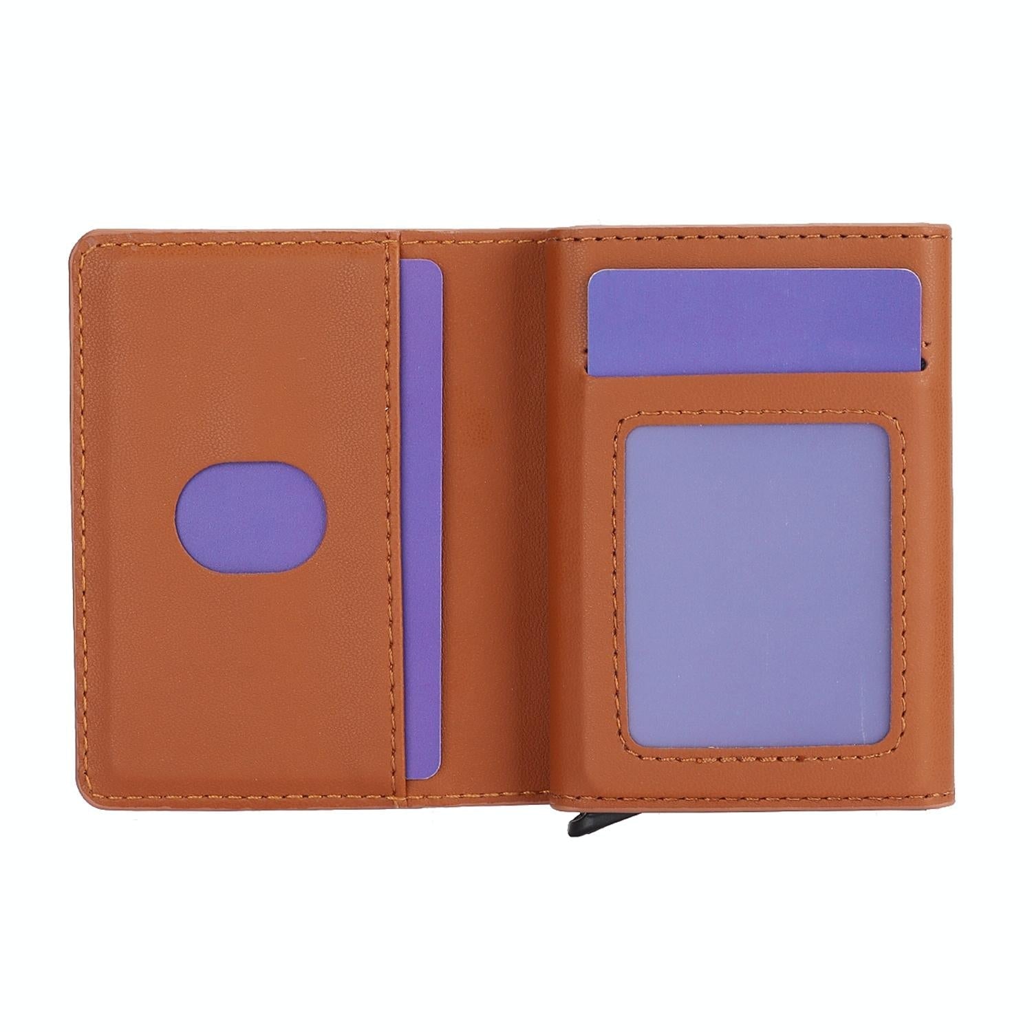 10x6x3cm Secure Brush Card Bag - Compact and Protective - Wine Red