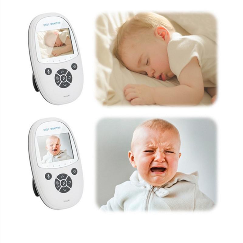 Smart Baby Monitor With Night Vision Camera And Music Player - 2.4Ghz Two Way Intercom